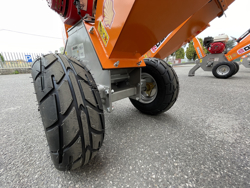 biotrituratore a scoppio professionale per la produzione di cippato mod dk 500 lf