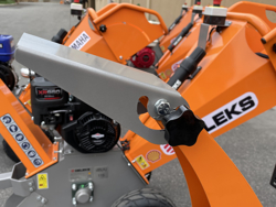 biotrituratore a scoppio professionale per la produzione di cippato mod dk 500 lf