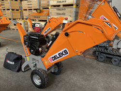 biotrituratore a scoppio professionale per la produzione di cippato mod dk 500 bs