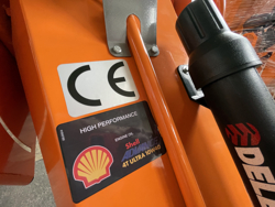 biotrituratore a scoppio professionale per la produzione di cippato mod dk 500 bs