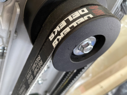 biotrituratore a scoppio professionale per la produzione di cippato mod dk 500 lf