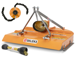 trincia a catene per trattore 1 2 m di taglio anche reversibile mod buggy 120c