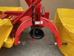 falciatrice rotante 2 tamburi per trattore braccio corto drf 135 mini