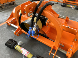 trinciatrice a spostamento idraulico per trattrici da frutteto mod jaguar 150