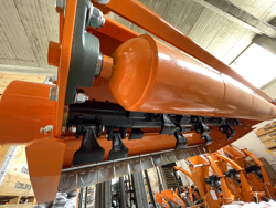 trinciatrice a spostamento idraulico per trattrici da frutteto mod jaguar 150