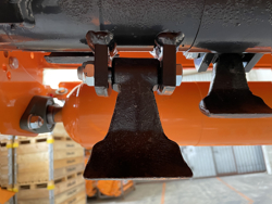 trinciatrice a spostamento idraulico per trattrici da frutteto mod jaguar 150