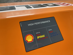 trinciatrice a spostamento idraulico per trattrici da frutteto mod jaguar 170