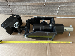 rotore idraulico per trivella su miniescavatore mod grhd