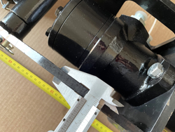 rotore idraulico per trivella su miniescavatore mod grhd