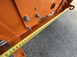 sgombraneve con attacco per pala frontale del trattore mod ln 175 e