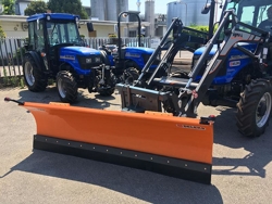 lama da neve 200cm serie media attacco per caricatore frontale del trattore mod ln 200 e