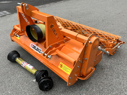 fresa interrasassi professionale 115cm di lavoro utile con rullo per trattore mod dfu 120