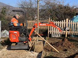 miniescavatore compatto m100