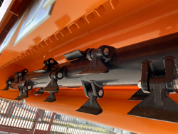 trinciatrice a mazze con spostamento idraulico per trattrice mod grizzly 180