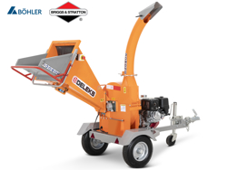 biotrituratore a scoppio con motore produzione di cippato mod dk 900 bs