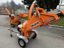 biotrituratore a scoppio con motore honda produzione di cippato mod dk 900 honda