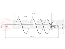 coclea ø 30cm per trivella