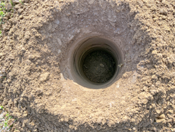 rotore idraulico per trivella su miniescavatore mod grhd