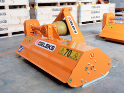 trinciatrice per trattore gommato o cingolato per erba e sarmenti taglio utile 165cm a mazze lince 165