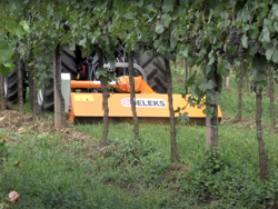 trinciatrice spostabile per trattore 165cm di taglio con mazze per erba e sarmenti mod lince sp165