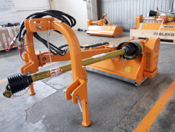 trincia fossi per trattore a mazze spostabile serie leggera mod volpe 140