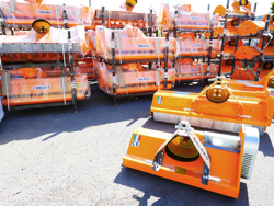 trincia a mazze per trattore tipo kubota carraro 120cm trinciaerba trinciatrice mod ape 120