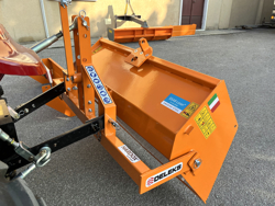 paletta 140cm con ribaltamento a leva per trattore pala meccanica mod bucket 140