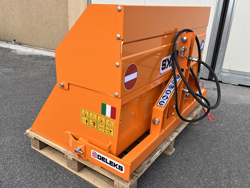 paletta 140cm con ribaltamento a leva per trattore pala meccanica mod bucket 140 h