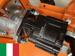 trincia rovi per miniescavatore da 120cm decespugliatore idraulico mod arh 120