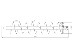 coclea ø 30cm per trivella zhd 245/305