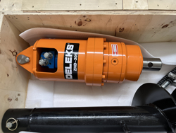 rotore idraulico per trivella su miniescavatore zhd305