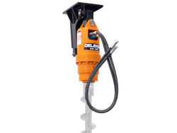 rotore idraulico per trivella su miniescavatore zhd305