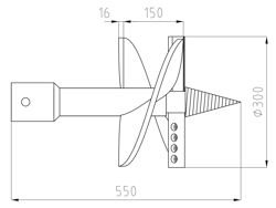 fresaceppi per trivella zhd 245/305