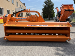 trincia erba e sarmenti a mazze serie media da 140cm di taglio per trattore da frutteto mod leopard 140 sph