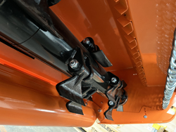 trincia rovi per miniescavatore da 80cm decespugliatore idraulico mod arh 80