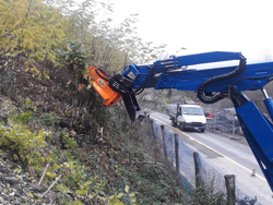 trincia rovi per miniescavatore da 100cm decespugliatore idraulico mod arh 100