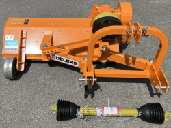 trincia trinciasarmenti spostabile per trattore serie leggera da 140cm di taglio erba e sarmenti lince sp140