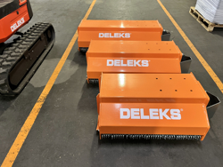 trincia rovi per miniescavatore da 80cm decespugliatore idraulico mod arm 80