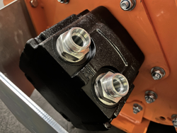 trincia rovi per miniescavatore da 100cm decespugliatore idraulico mod arm 100