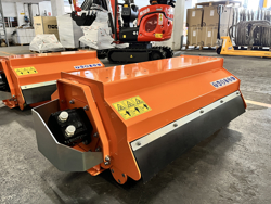 trincia rovi per miniescavatore da 100cm decespugliatore idraulico mod arm 100