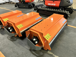 trincia rovi per miniescavatore da 120cm decespugliatore idraulico mod arm 120