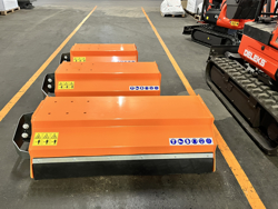 trincia rovi per miniescavatore da 120cm decespugliatore idraulico mod arm 120