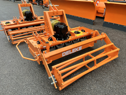 erpice rotante con rullo per trattore kr 120