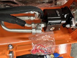 trincia rovi per miniescavatore da 100cm decespugliatore idraulico mod arh 100