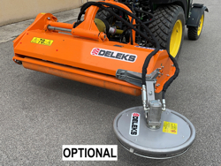 trinciatrice a spostamento idraulico per trattrici da frutteto mod jaguar 130