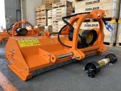 trinciatrice a spostamento idraulico per trattrici da frutteto mod jaguar 130