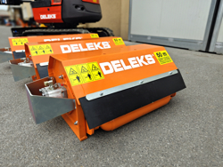 trincia rovi per miniescavatore da 60cm decespugliatore idraulico mod ar 60