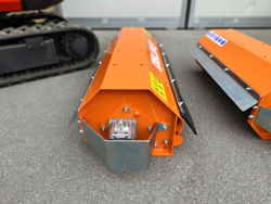 trincia rovi per miniescavatore da 100cm decespugliatore idraulico mod ar 100