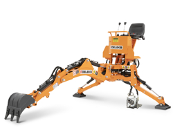 retroescavatore portato con benna per trattore agricolo mod drs 1000