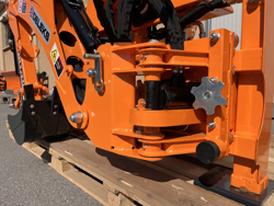 retroescavatore portato con benna per trattore agricolo mod drs 1000t